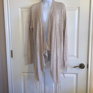 Open front cardigan